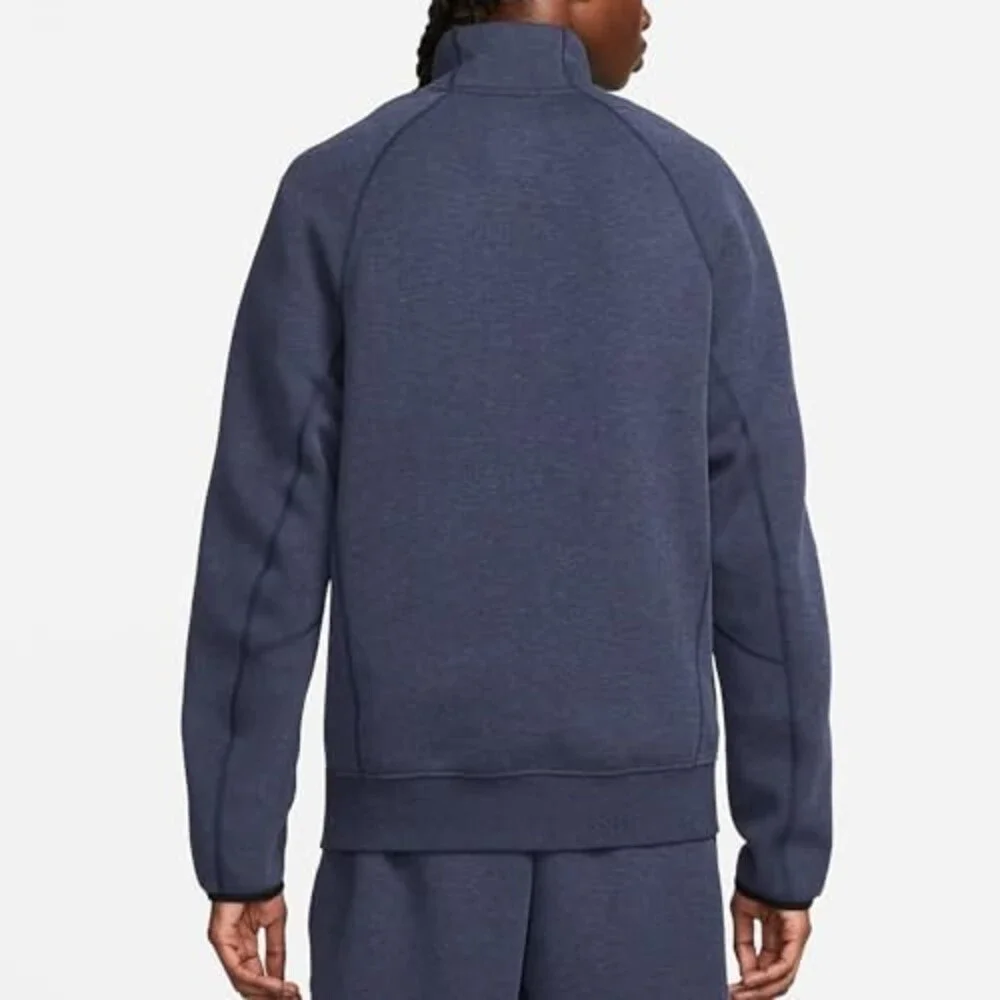 Nike Sportswear Tech Fleece FB7998-473 Sweatshirt Men Small Blue 1/2 Zip NCL194